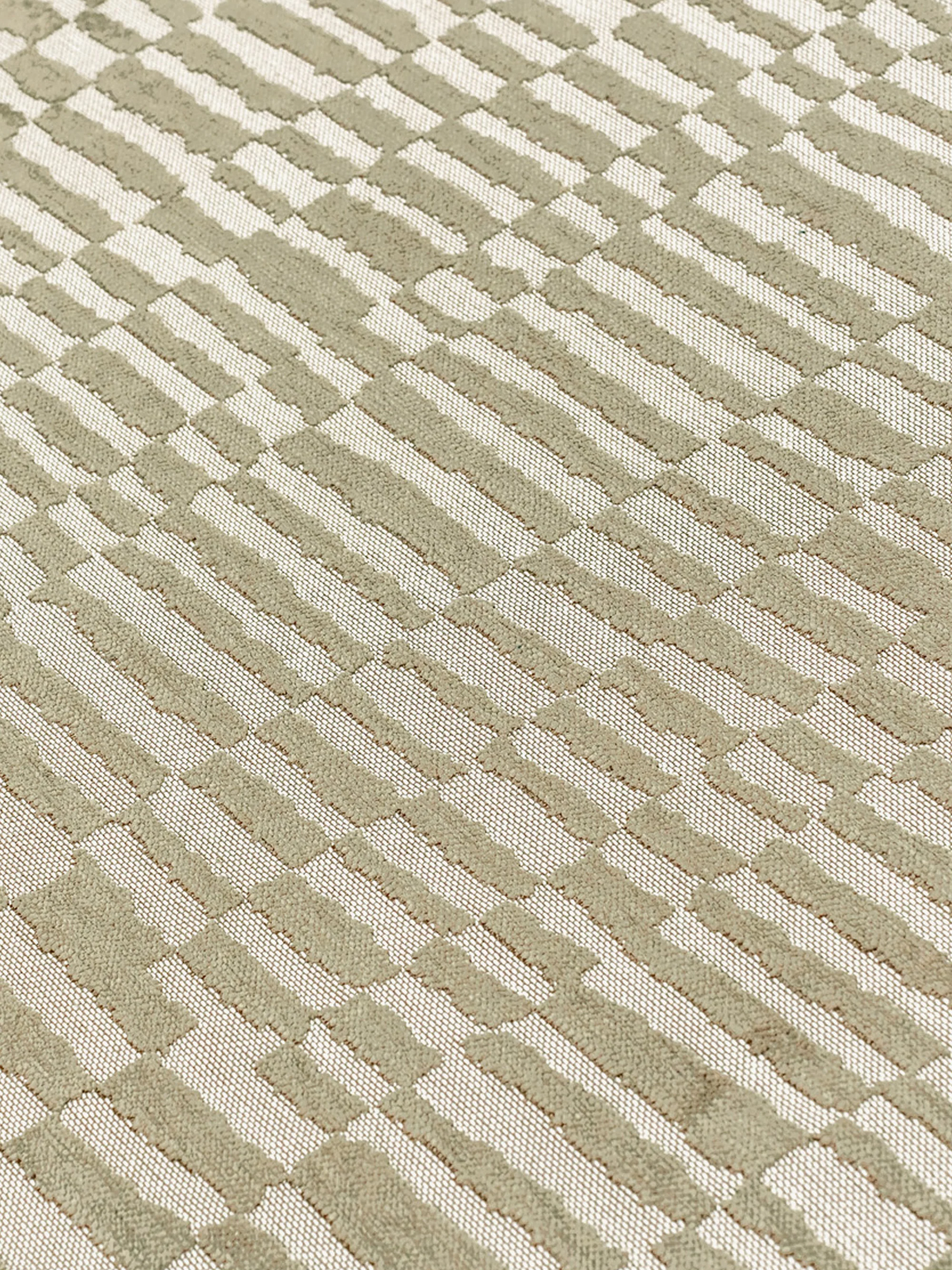 Rond jacquard in- & outdoor vloerkleed Berber, wasbaar