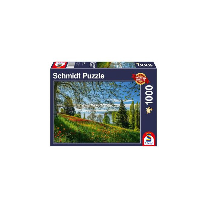 Puzzle : 1000 pièces - Floraison des Tulipes