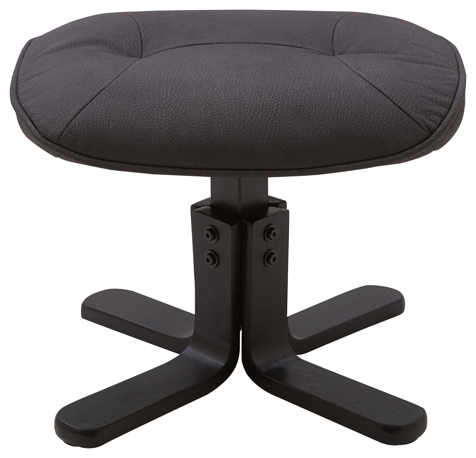 CASAVANTI Sessel mit Hocker 2-teilig grau