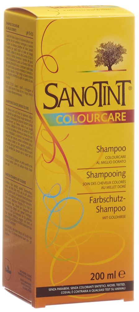 SANOTINT Farbschutz-Shampoo mit Goldhirse 200 ml
