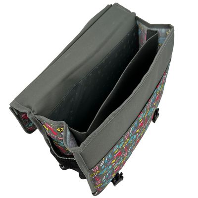 Cartable réversible Ride 41 cm - 2 compartiments - vélo - Pol Fox