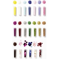 Set de paillettes BIO, Rainbow L