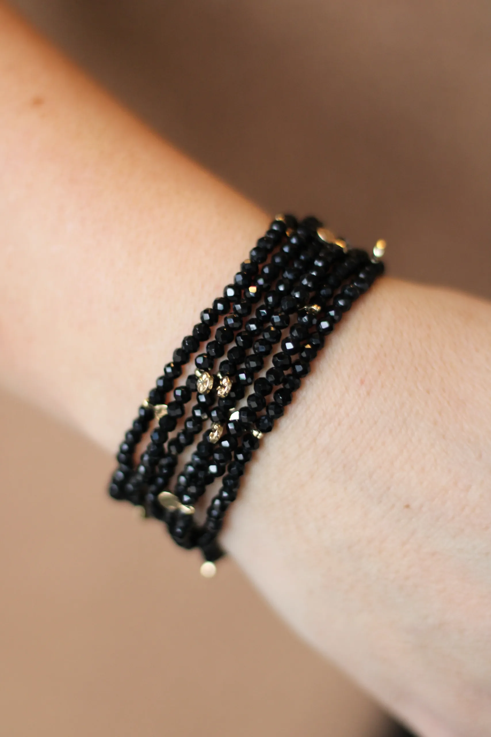 Zwart Armbanden Set