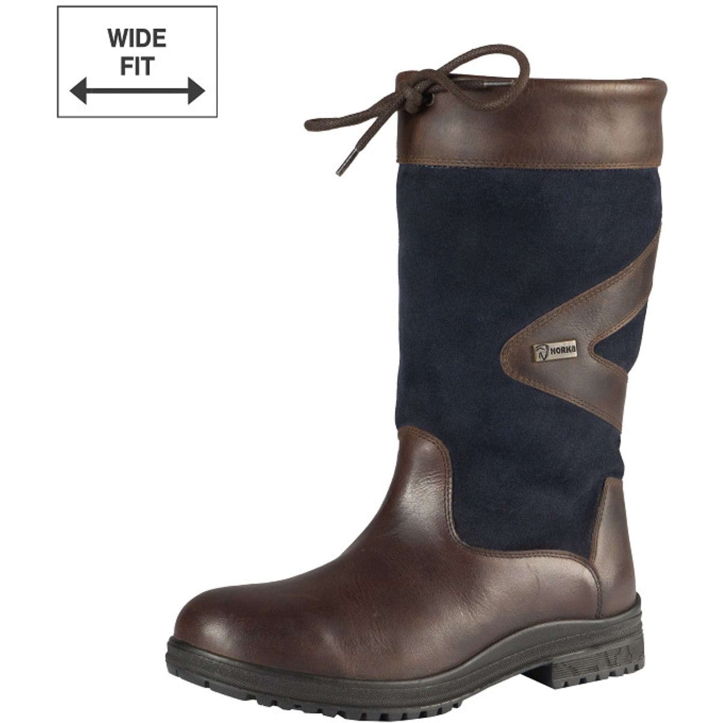 HORKA Outdoorlaarzen Greenwich Wide Blauw