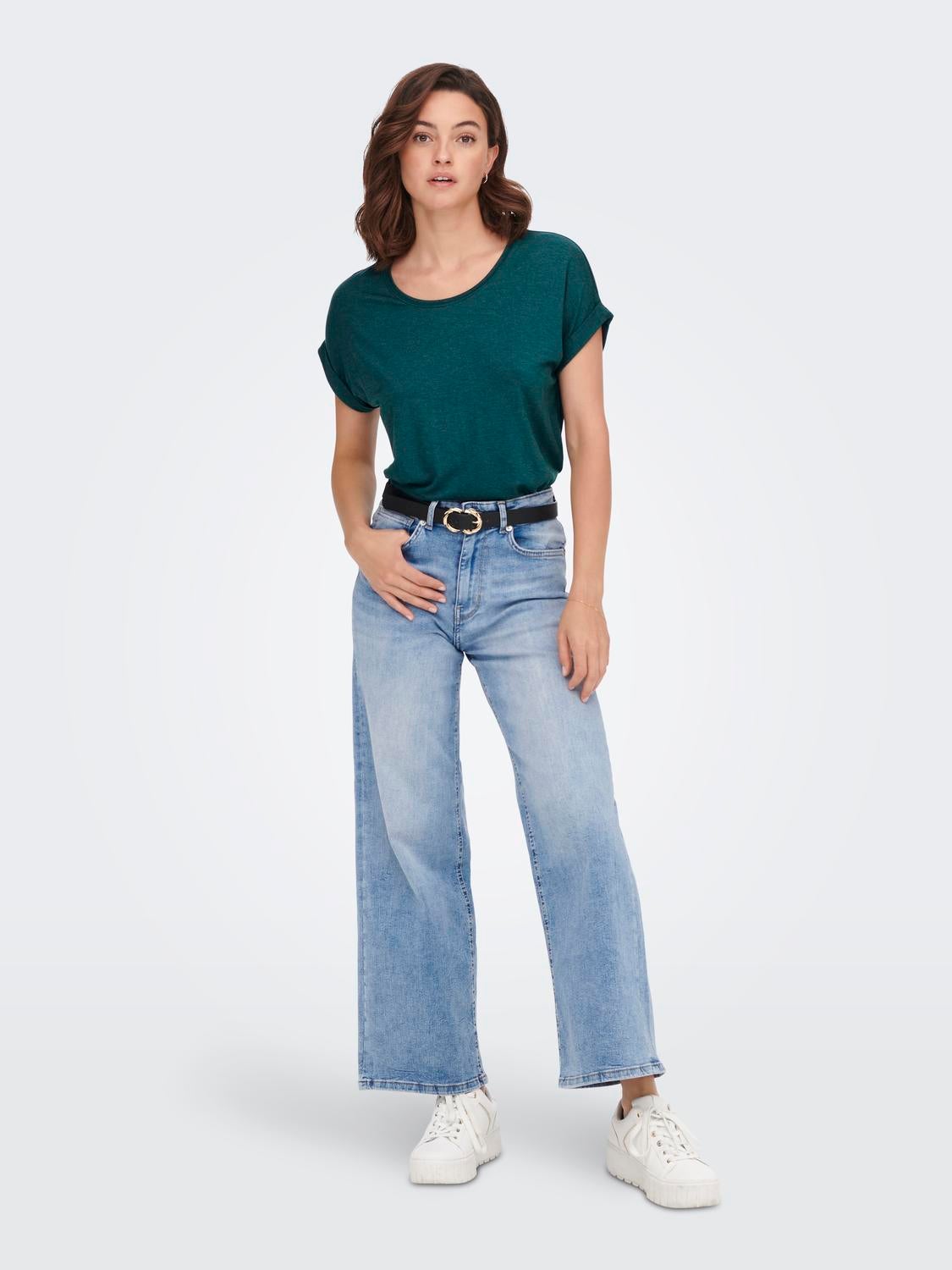 ONLMOSTER Top Deep Teal