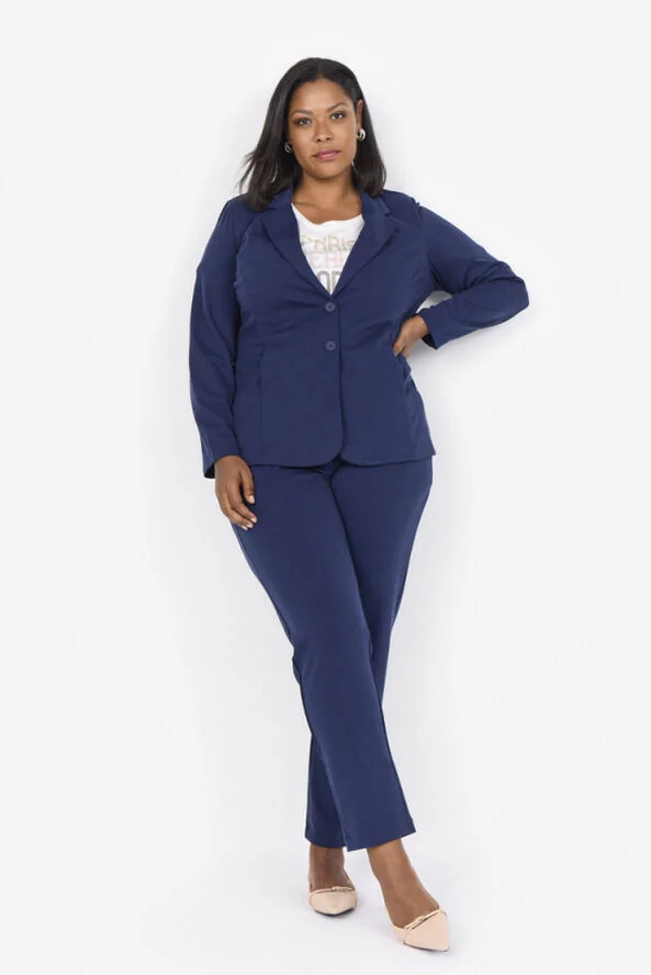 Wasabiconcept Curvy WA-SINA 1 Blazer Navy blå 6799 blue iris