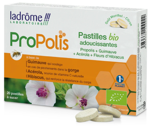 Ladrôme Propolis   Hibiscus   Acerola Pastilles 20TB