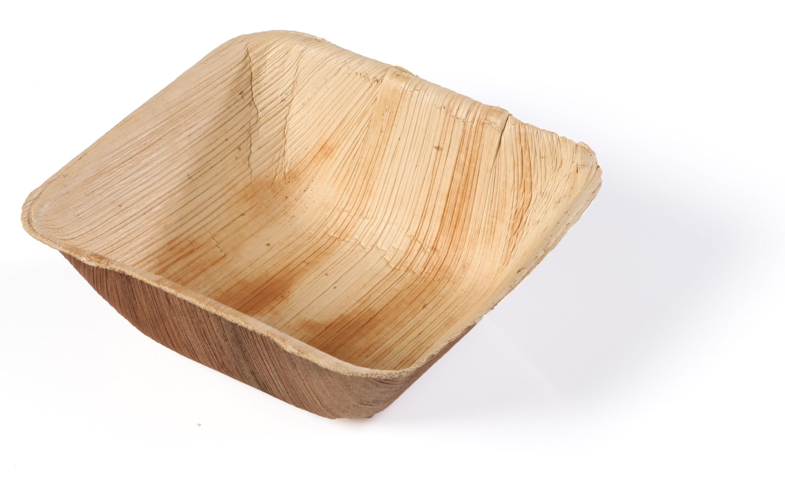 Einweg-Schale Palm 14 x 5 x 14 cm, 20 StückEinwegschale
