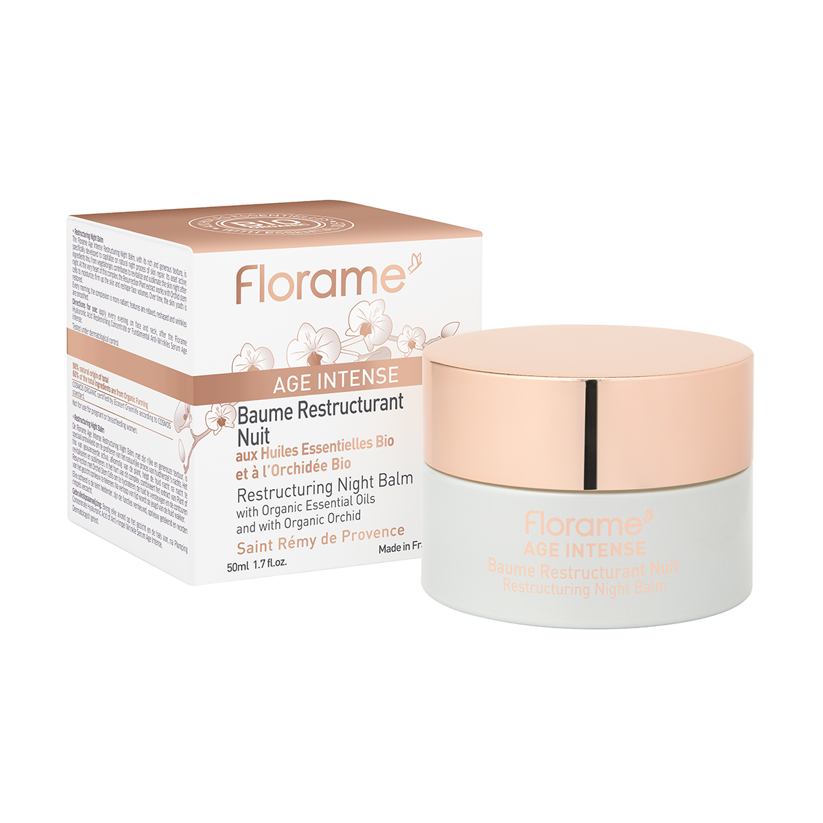 Florame  Age Intense Restrukturierender Nacht-Balsam, 50 ml