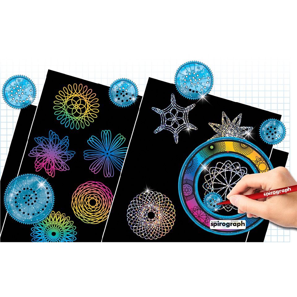 Spirograph - Scratch & Shimmer