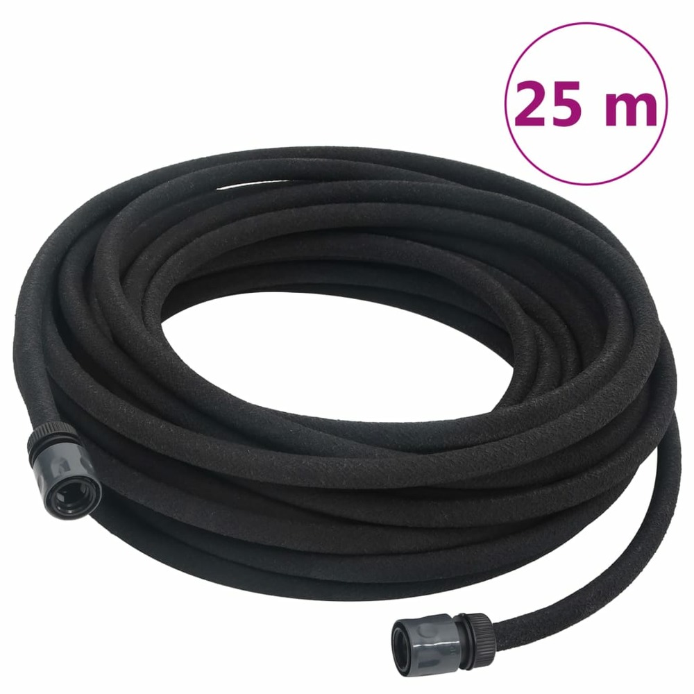 Tuyau d'arrosage de jardin noir 0,6