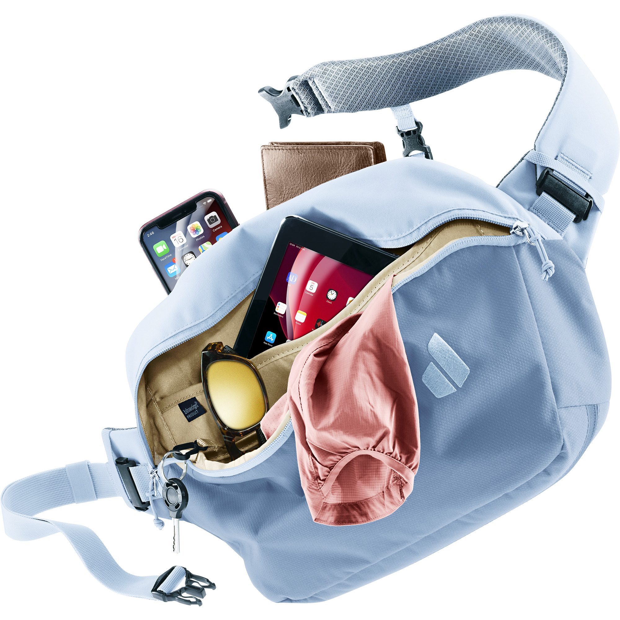 deuter Stroof 8 Sling Bag bluejay polar