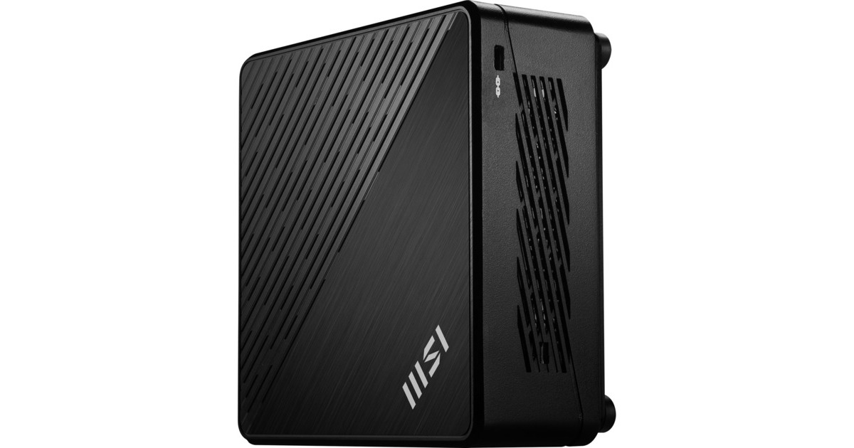 MSICubi N ADL S-098EU pc-systeem  (Zwart | N200 | UHD Graphics | 4 GB | 128 GB SSD)