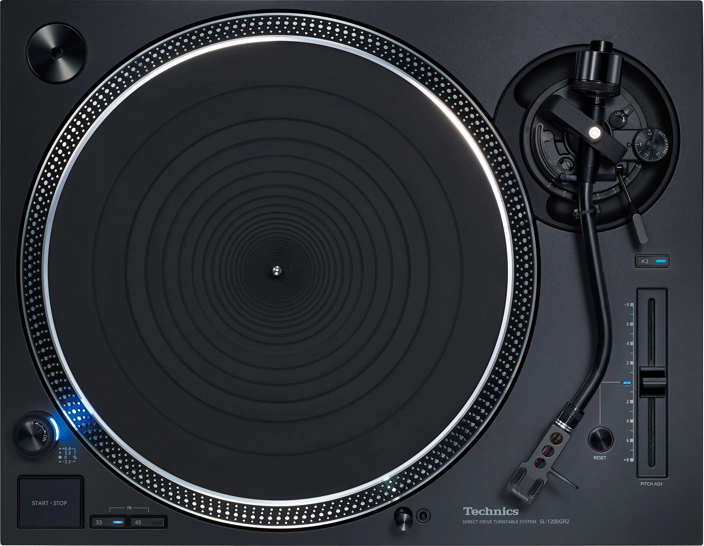 Technics SL-1210GR2 Noir Platines vinyle hi-fi