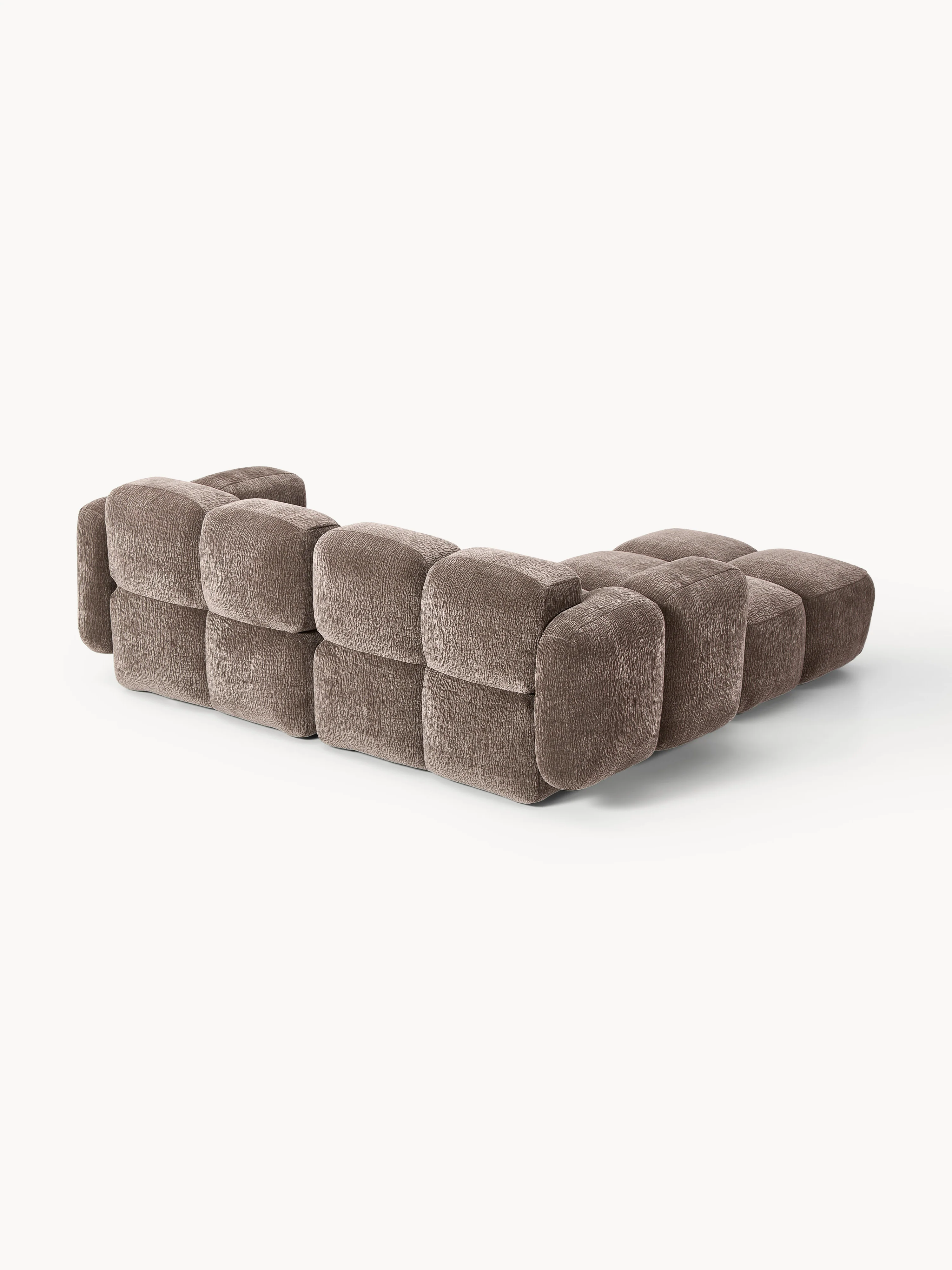 Modulaire bank Tayla (3-zits) met poef (links/rechts)