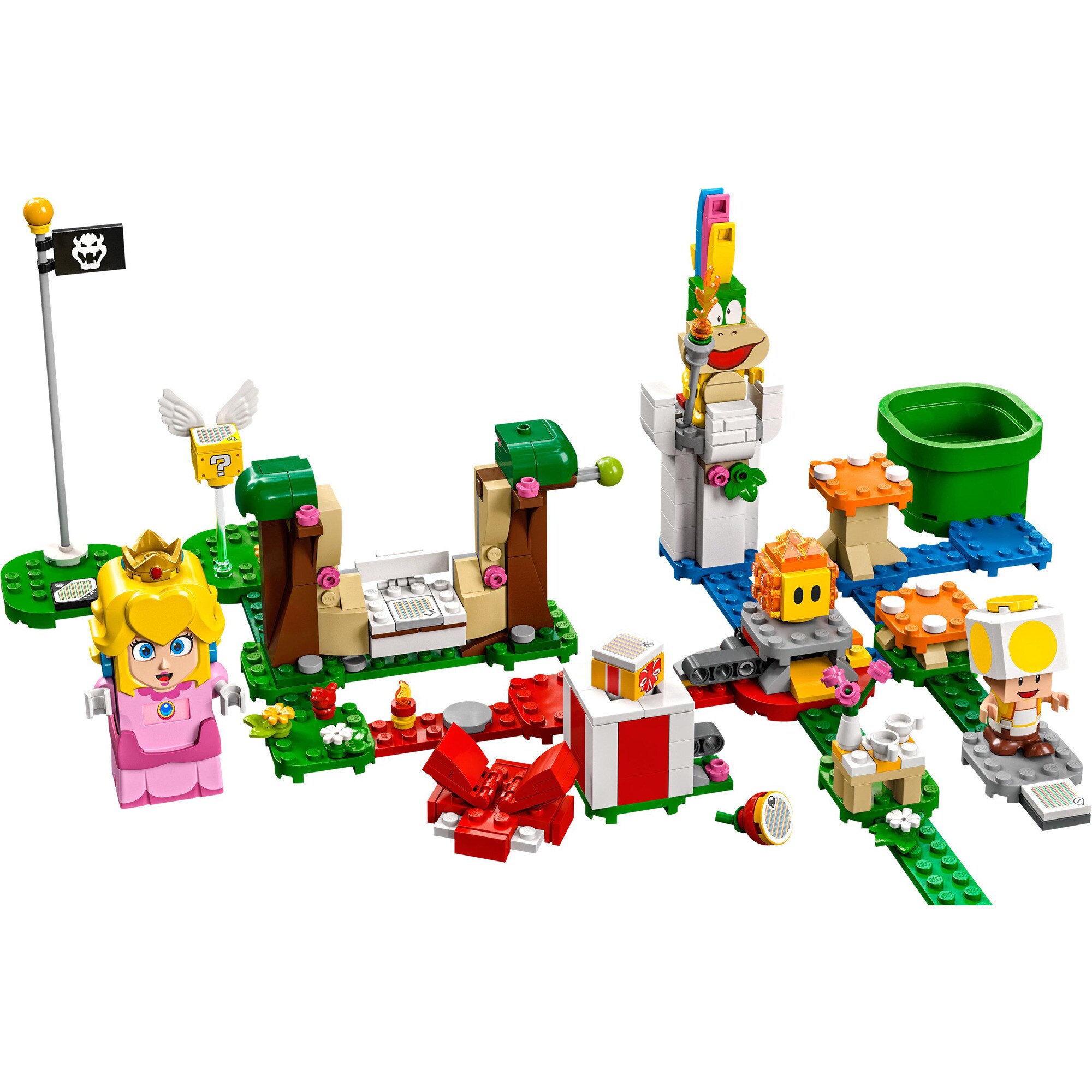 LEGO Konstruktionsspielzeug Super Mario Abenteuer mit Peach – Starterset