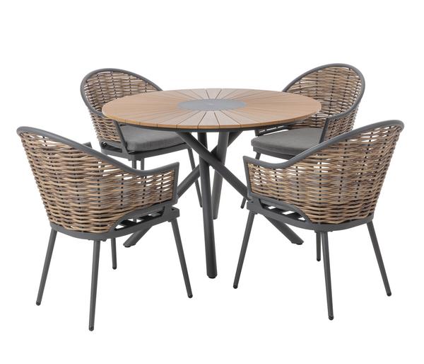 Dehner Tisch Barcelona, ca. Ø110/H76 cm