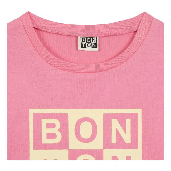 Bonton T-Shirt Tubo Coton Bio | Rose