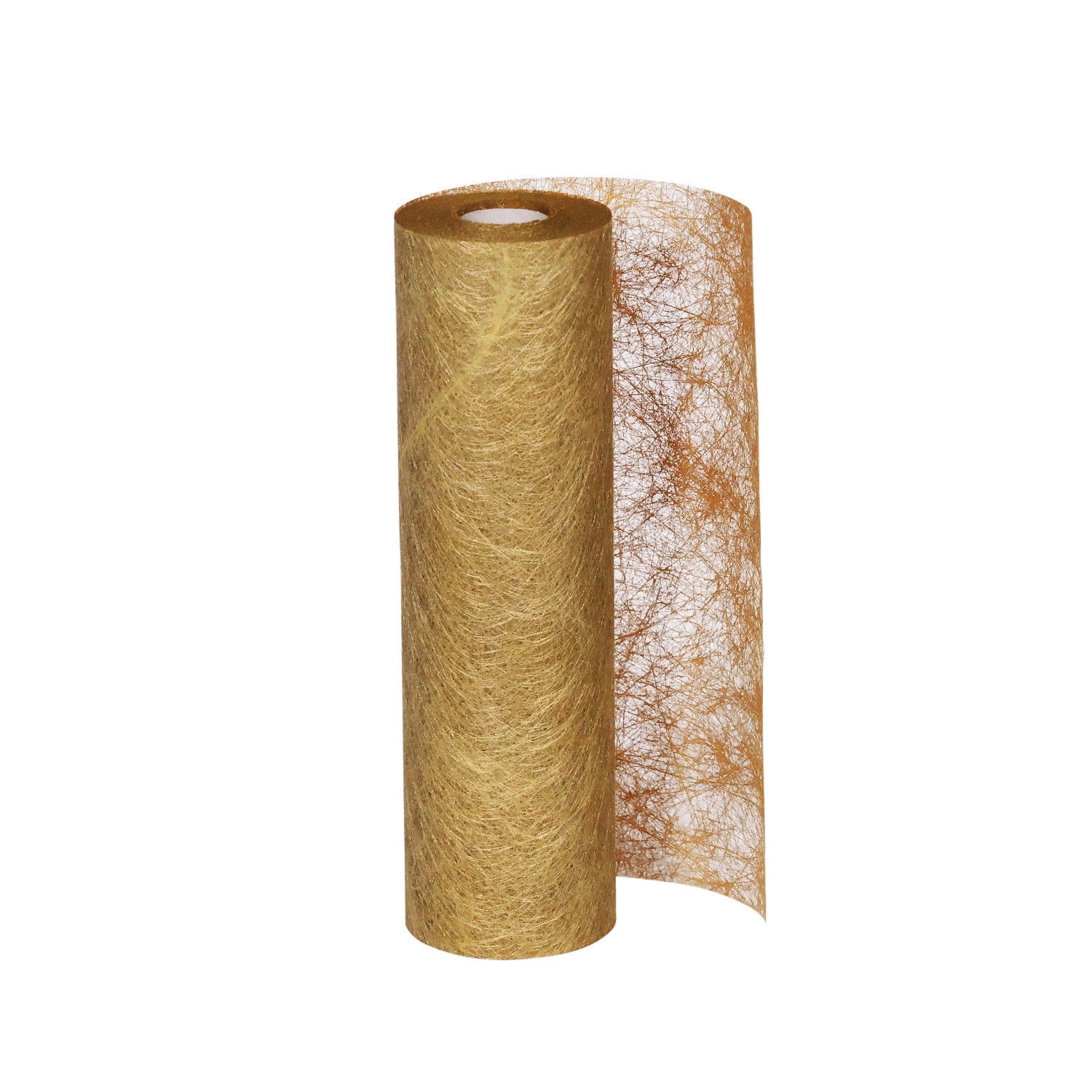 Tischläufer Vlies 23 cm x 25 m gold
