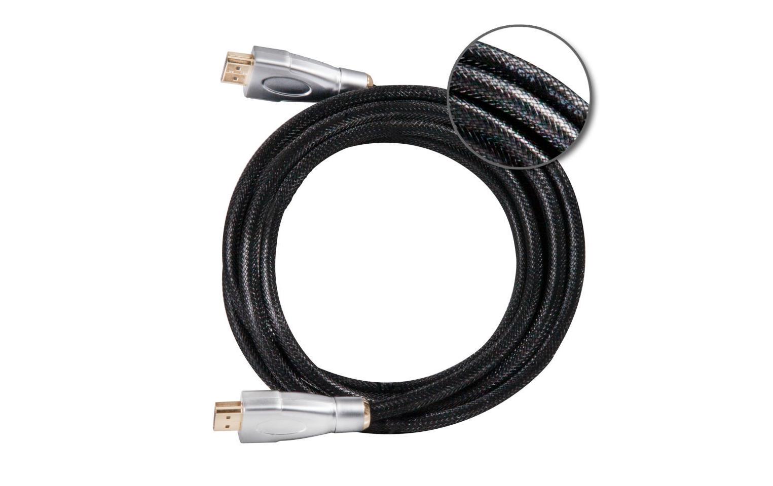 Kabel HDMI 2.0 - HDMI Premium, 1 mPremium High Speed HDMI 2.0 Kabel, 4K60Hz UHD
