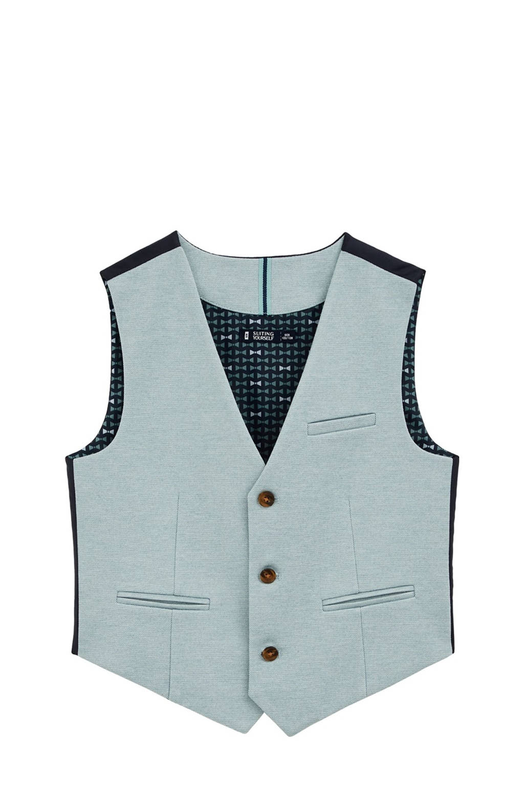 WE Fashion gilet lichtgroen