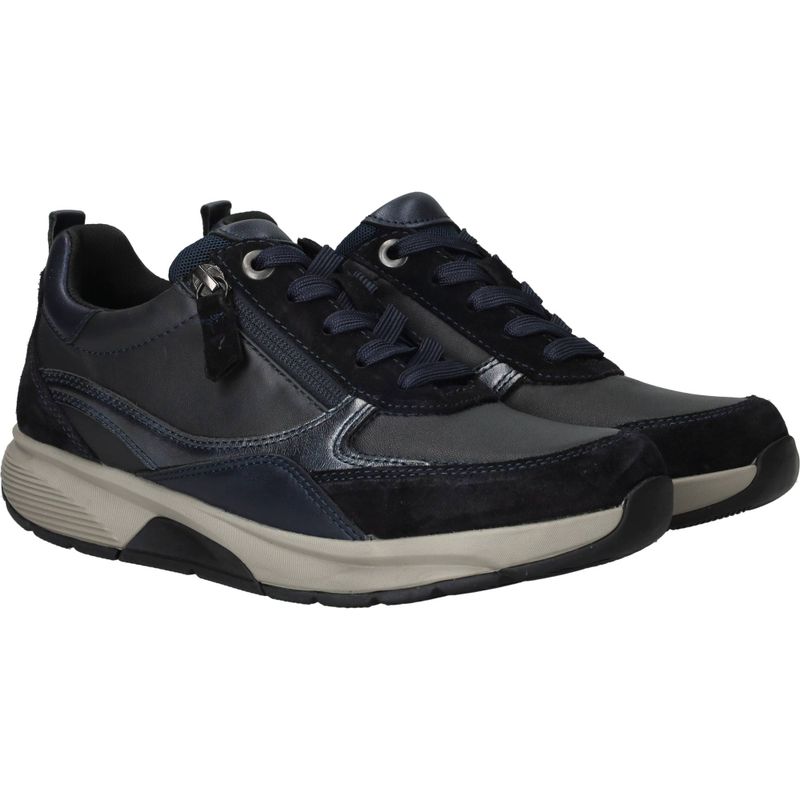 Gabor Rollingsoft Sneakers Blauw Dames