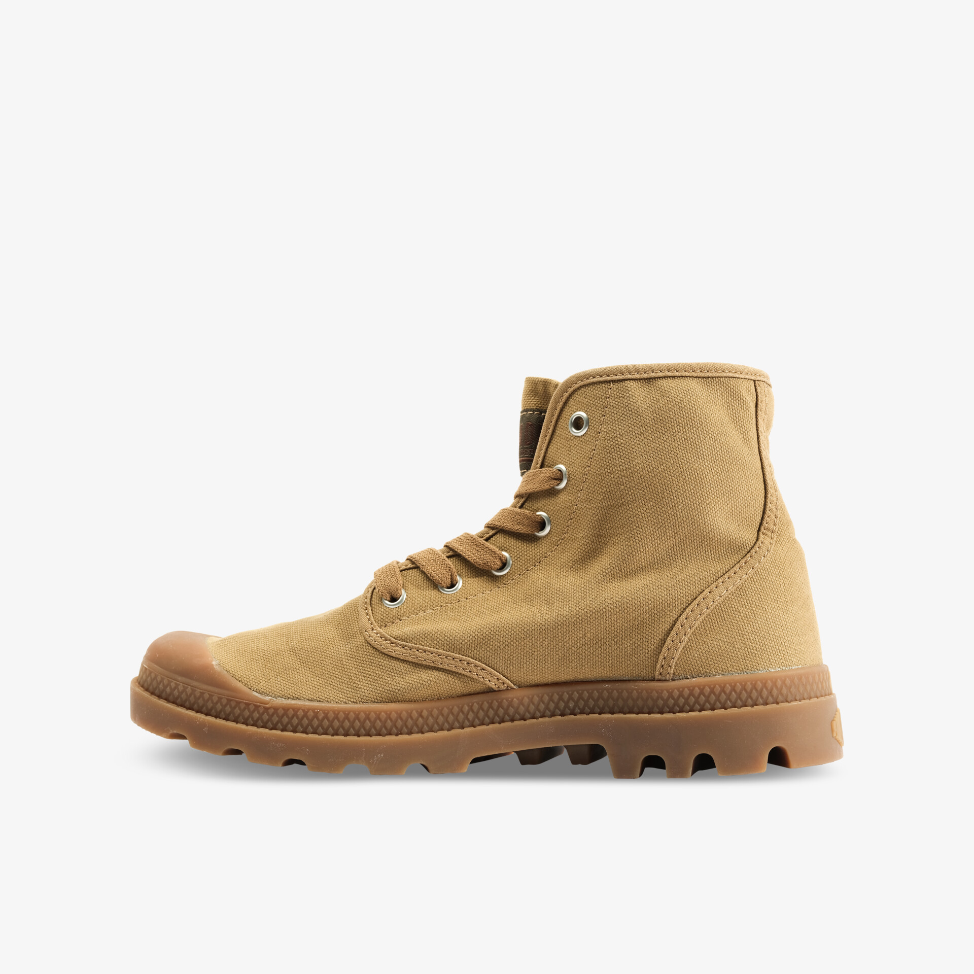 PALLADIUM PAMPA HI Herren Leinenschuhe beige