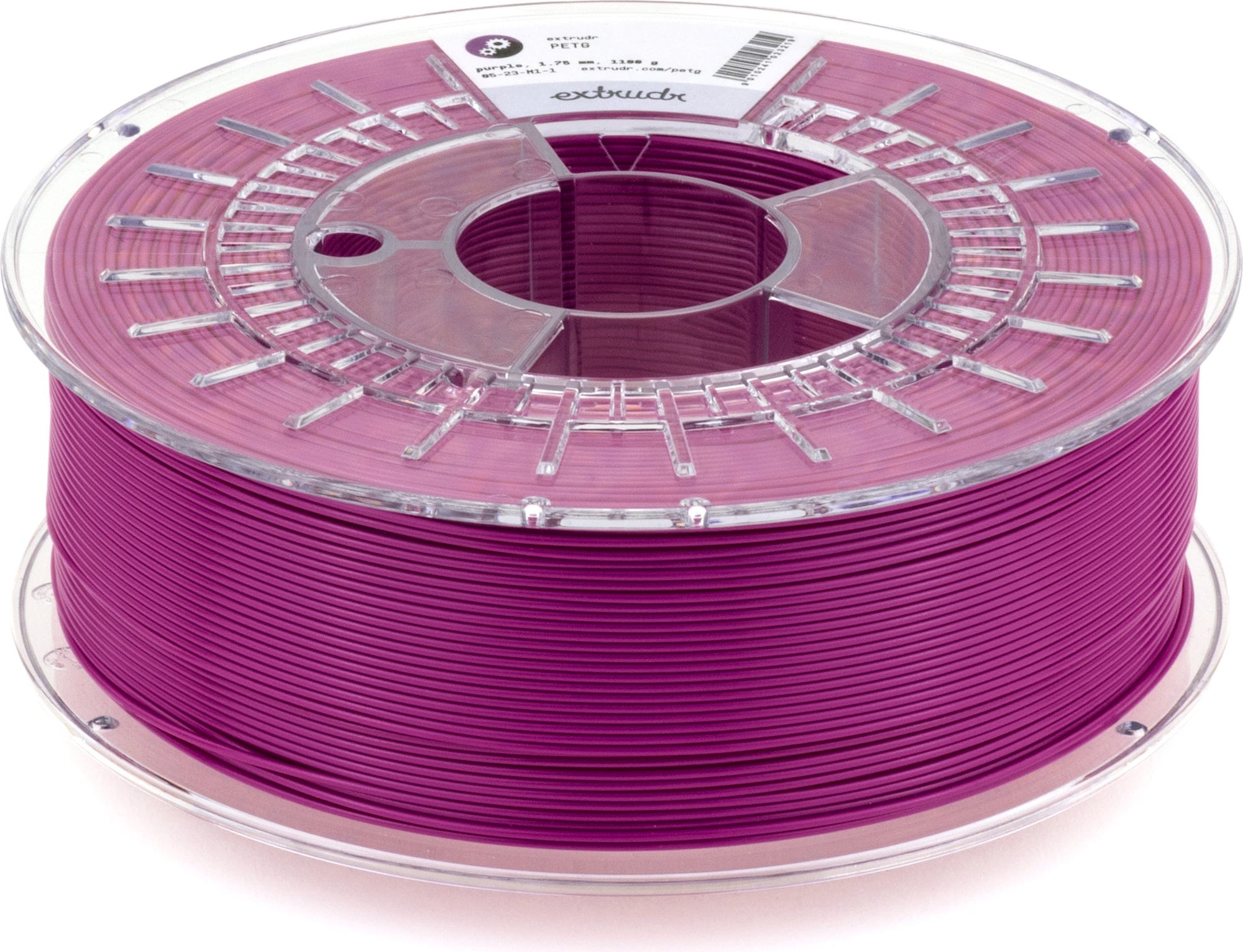 Extrudr  PETG Violett, 1,75 mm / 1100 g    Filament mit hervorragenden mechanischen Eigenschaften