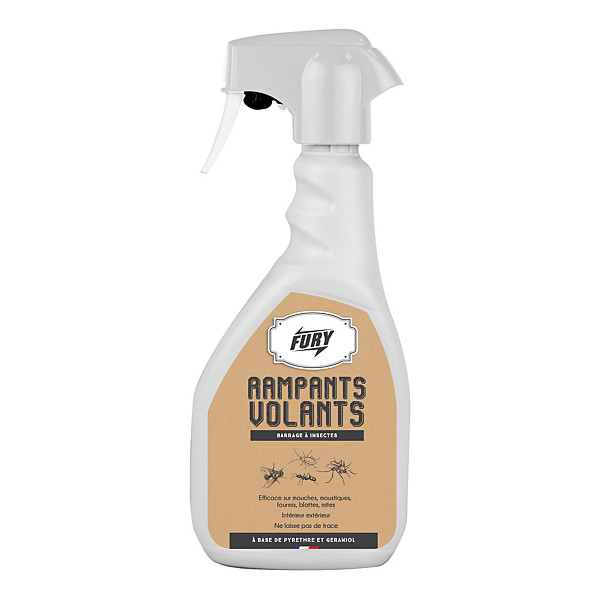 Répulsifs rampants et volants Fury 500 ml