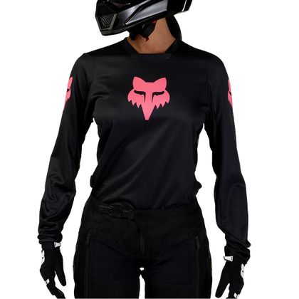 Maillot cross Fox WOMEN'S BLACKOUT 2025 - Noir