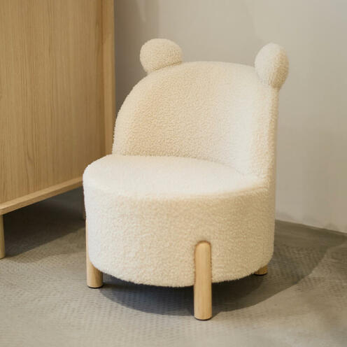 Chaise enfant Teddy Ecru - CHILDHOME