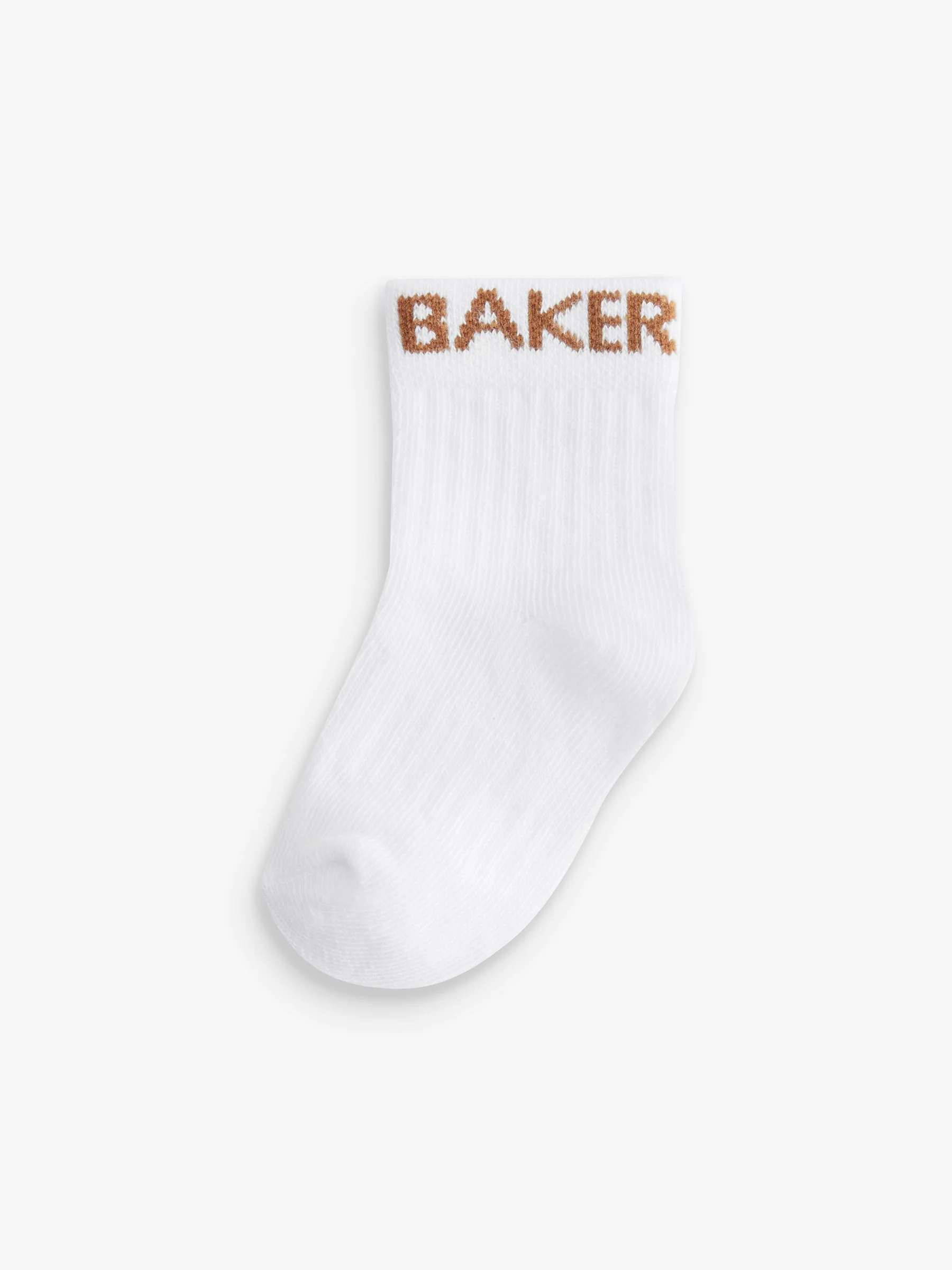 Neutraal - Baker by Ted Baker babysokken verpakking van 5