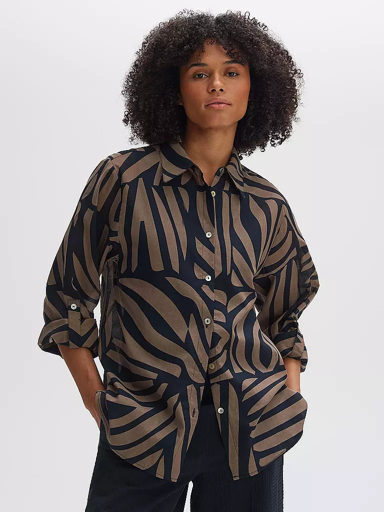 OPUS Bluse FUMINE  OASIS braun