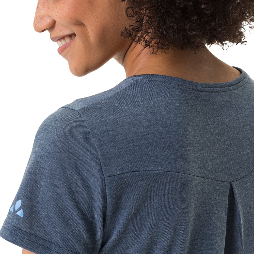 VAUDE Skomer Print II T-Shirt Damen dark sea