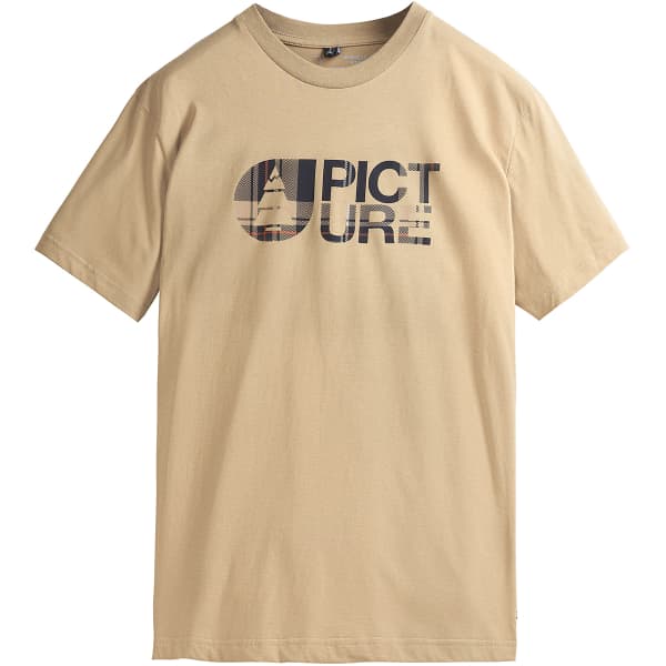 T-shirt PICTURE BASEMENT CAIRN TEE DARK STONE
