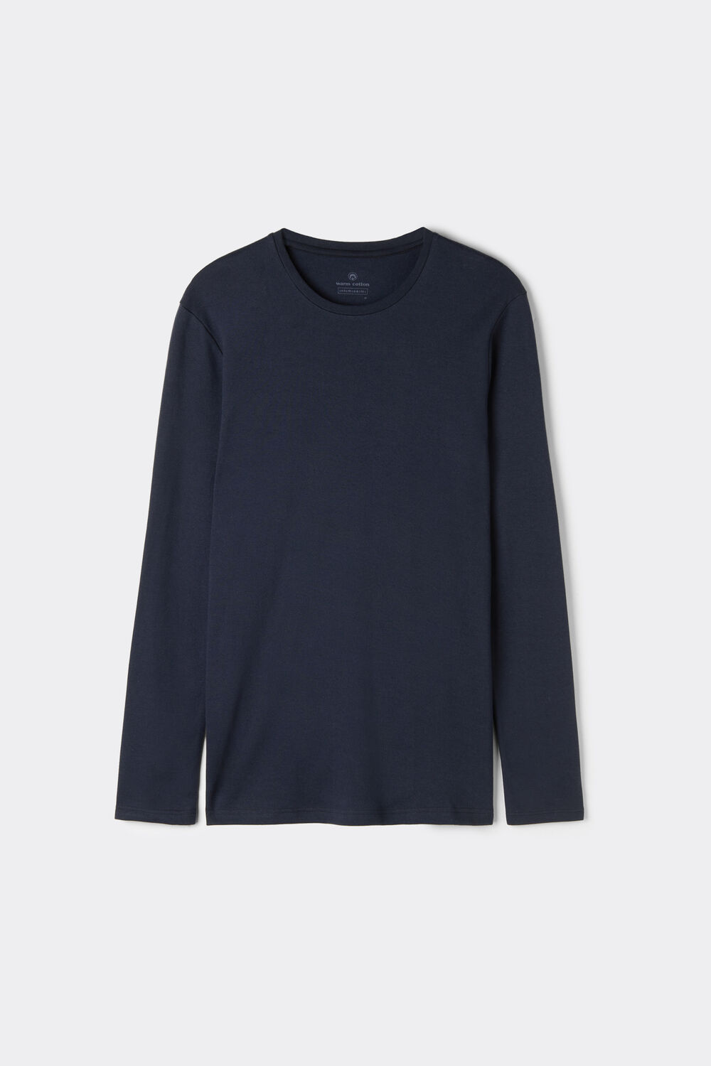 Blusa de manga comprida em algodão quente