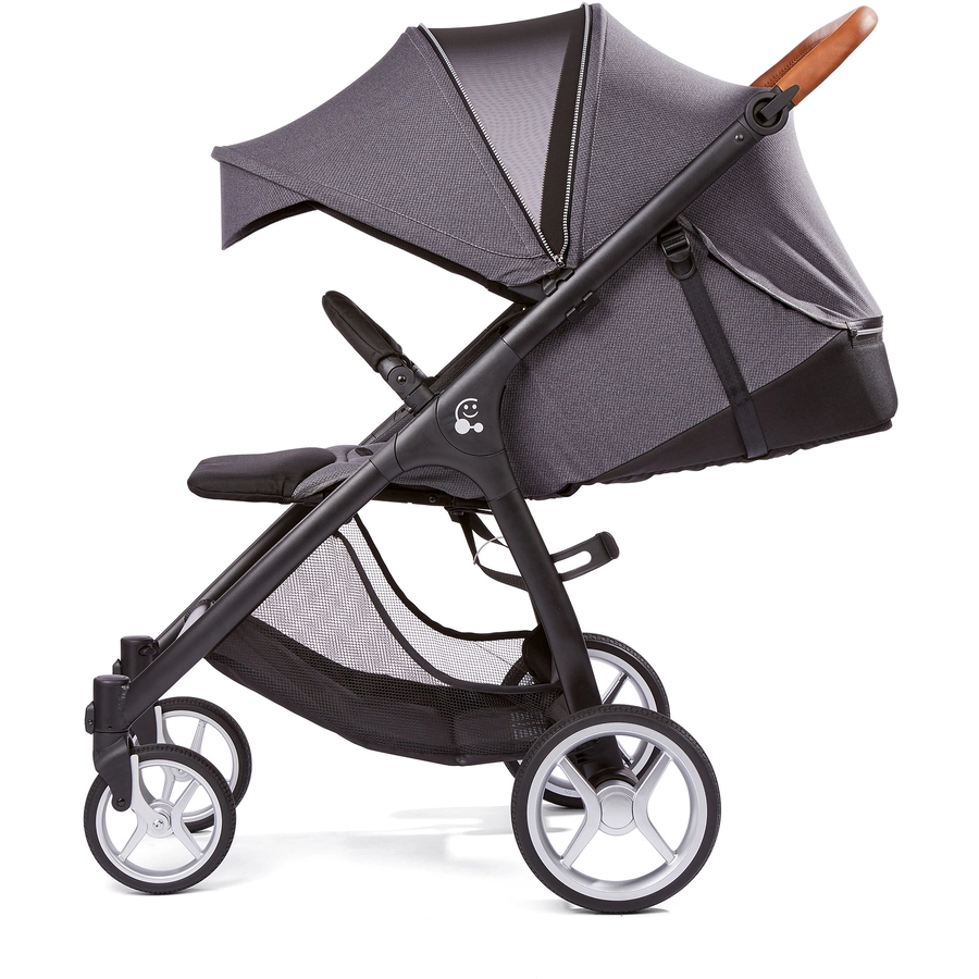 GESSLEIN Buggy SMILOO Happy+ blackcognac steel grey