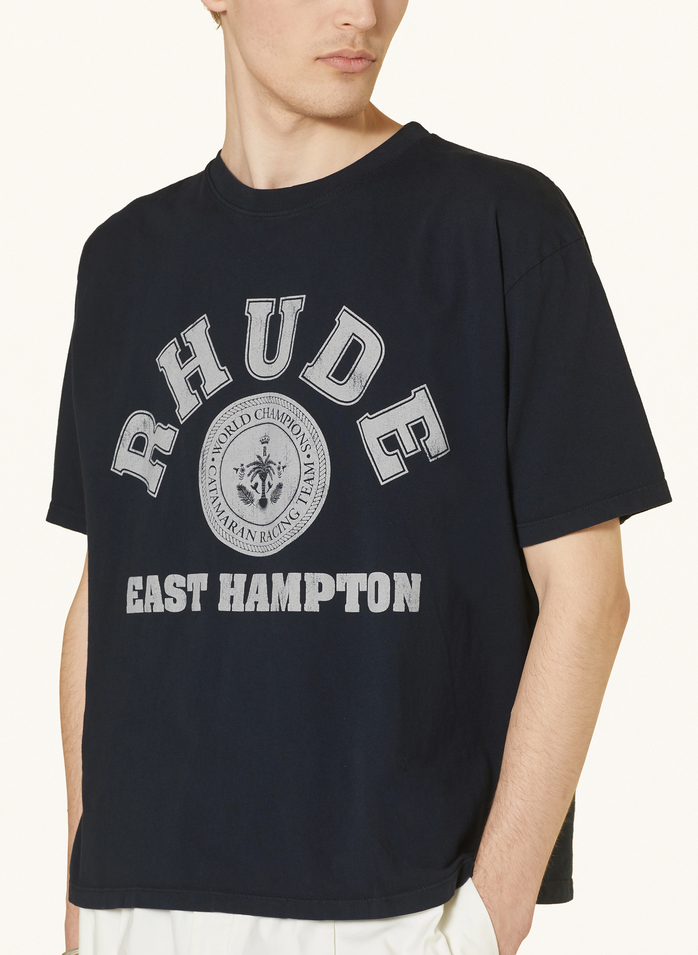 RHUDE T-Shirt HAMPTON CATAMARAN