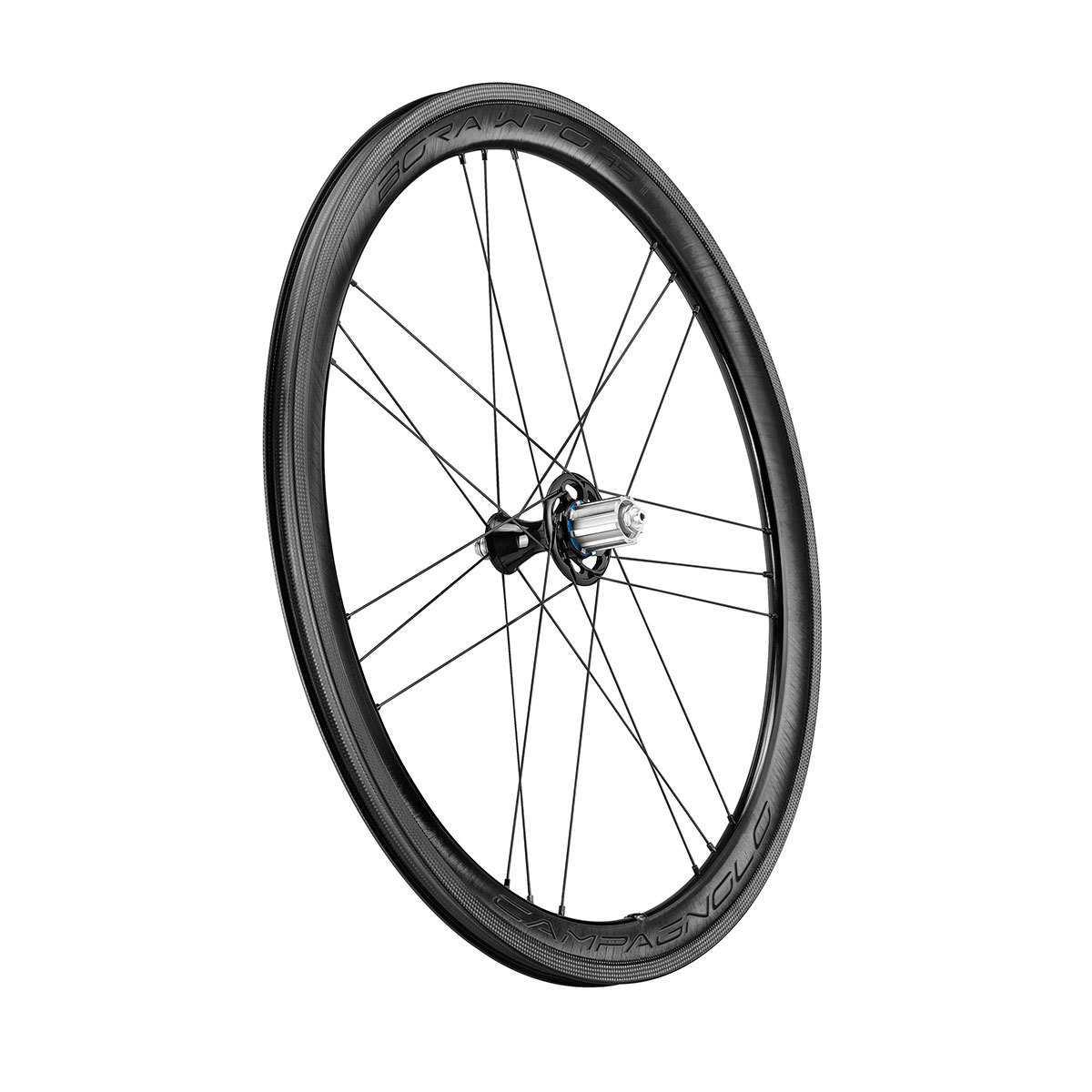 Campagnolo Bora WTO 45 DARK Carbon Race Wielset Zwart