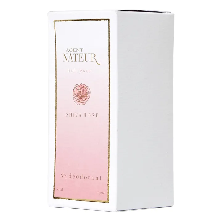 Agent Nateur Déodorant naturel Holi(Rose) N°4 - 50 ml