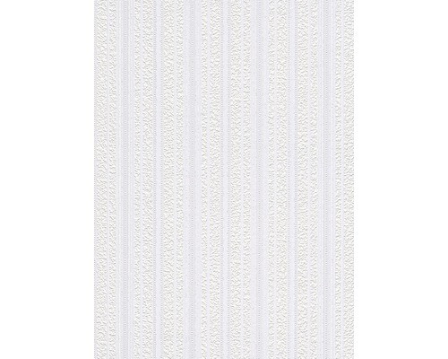 Schuimbehang 83457 strepen glitter wit glitter