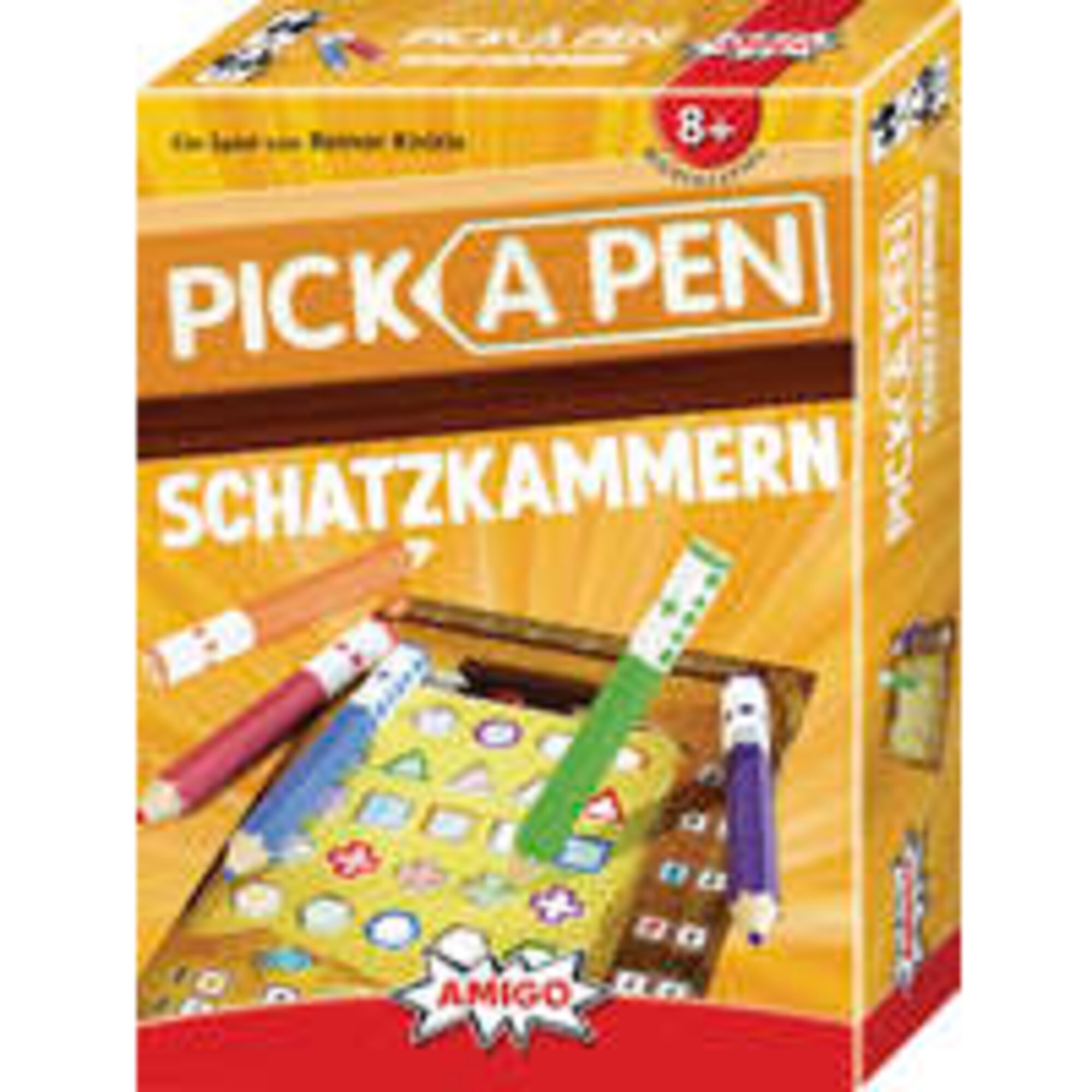 Amigo Rätselspiel Pick a Pen: Schatzkammern