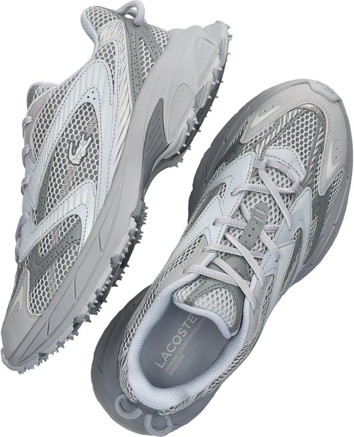 Lacoste L003 Neo Sneakers Heren Grijs Mesh Synthetisch