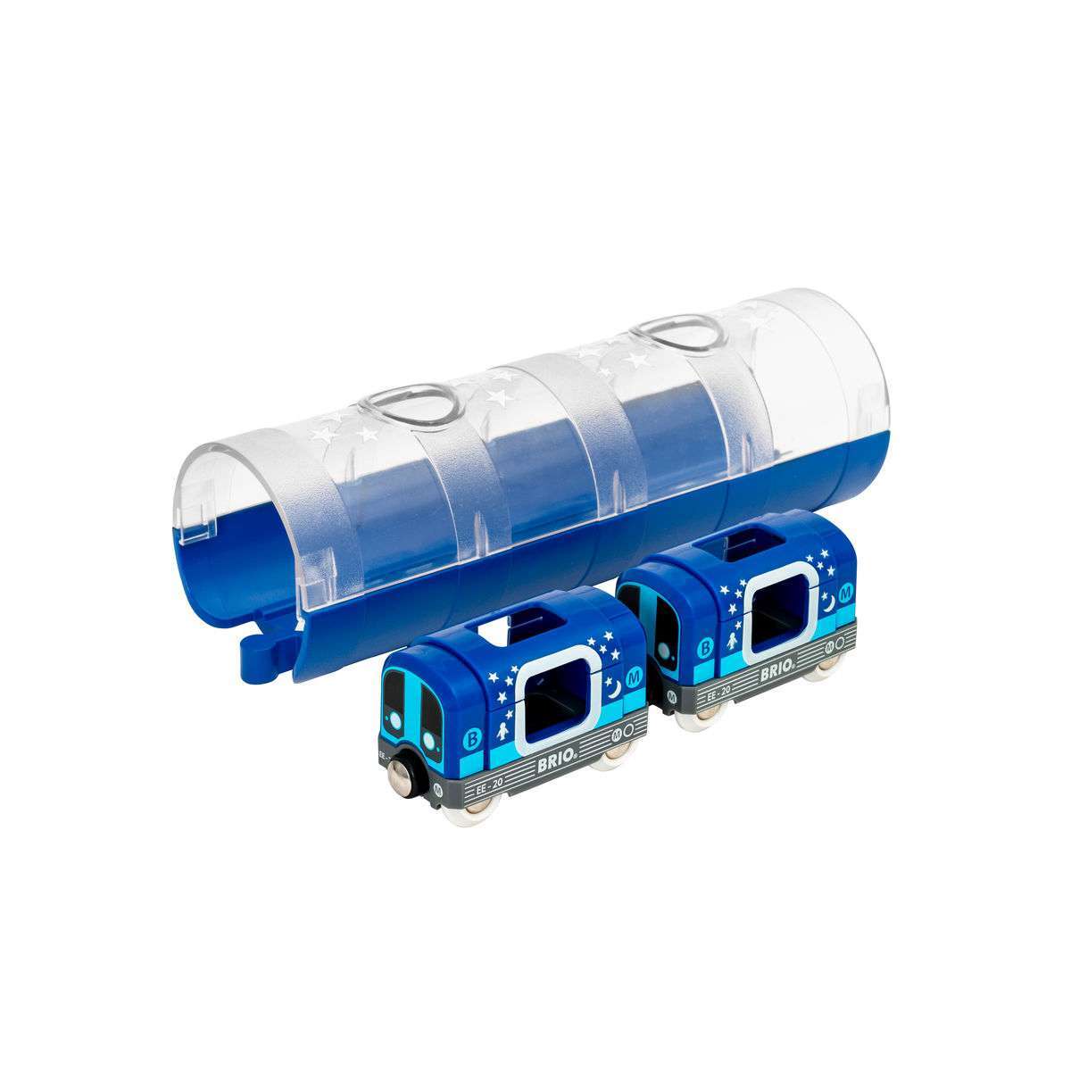 BRIO Spiel Tunnelbox U-Bahn Glow i. Dark