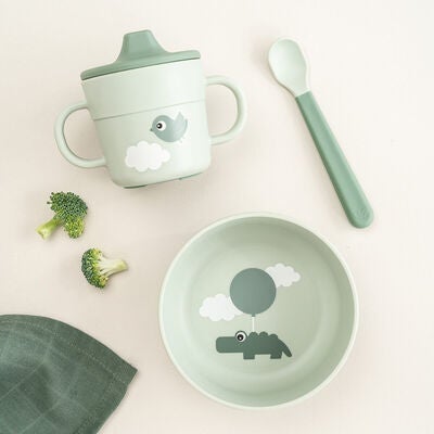 Done By Deer Foodie Matsett Happy Clouds, Green