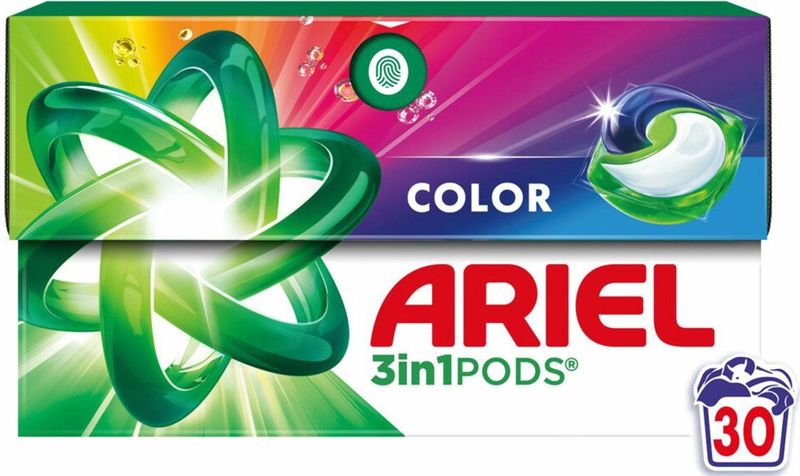Ariel - 3in1 PODS - Wasmiddelcapsules - Color - 19 Stuks