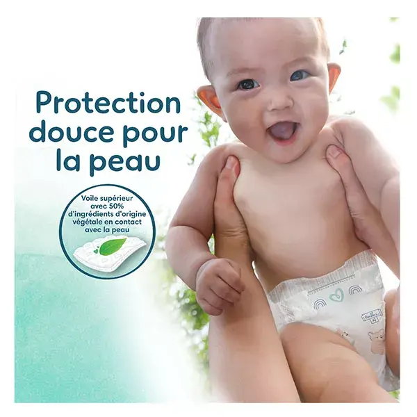 Pampers Harmonie Maxi Pack T6 (13 Kg Et +) Avec Emballage Papier Recyclable