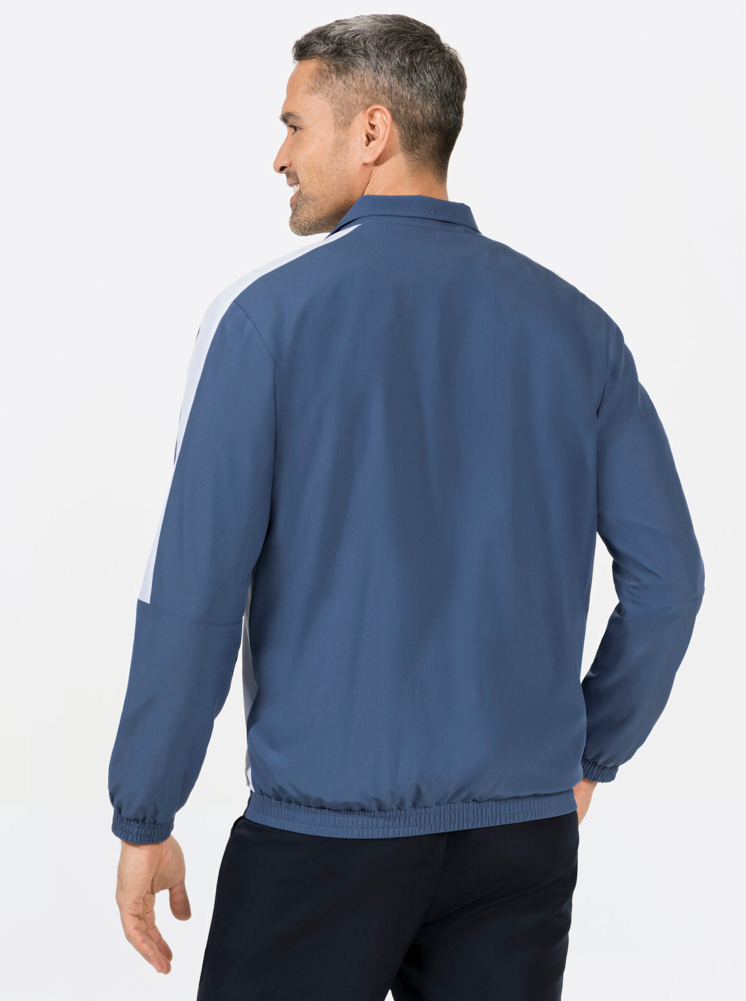 Catamaran Sports Freizeitjacke in jeansblau-weiß