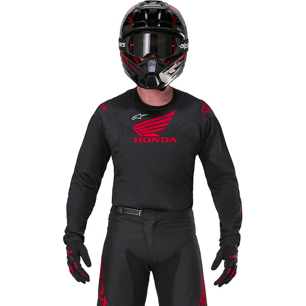 Alpinestars - Maillot Racer Iconic Honda Noir / Rouge