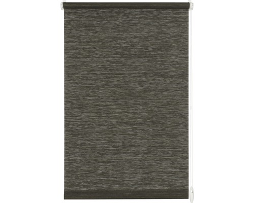 Gardinia EasyFix Rolgordijn zonder Boren, Naturel Zwart en Wit, 60x150 cm, incl. Klembeugels